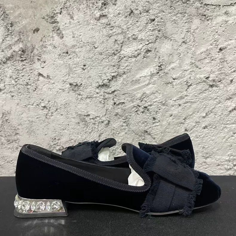 Miu Miu Miumiu Rhinestone Bow Shoes Size 37-yf Size US 7.5 / EU 40-41 - 4 Thumbnail