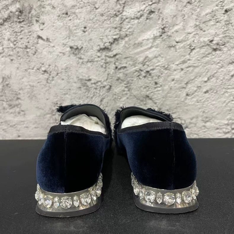 Miu Miu Miumiu Rhinestone Bow Shoes Size 37-yf Size US 7.5 / EU 40-41 - 3 Thumbnail