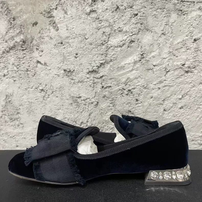 Miu Miu Miumiu Rhinestone Bow Shoes Size 37-yf Size US 7.5 / EU 40-41 - 5 Thumbnail