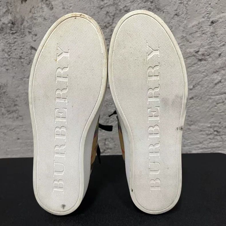 Burberry Burberry Rainbow Check Sneakers Size 38-yf Size US 6.5 / EU 39-40 - 7 Thumbnail