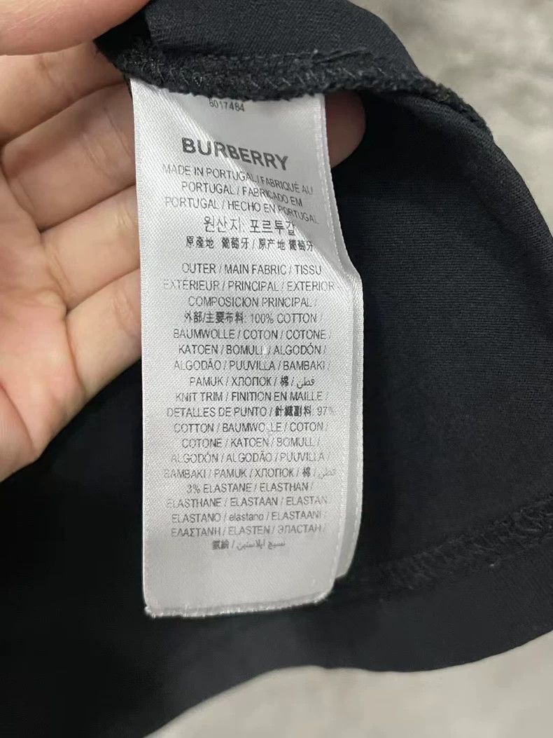 Burberry Burberry Short Sleeve Black T-Shirt-yf Size US XS / EU 42 / 0 - 7 Thumbnail
