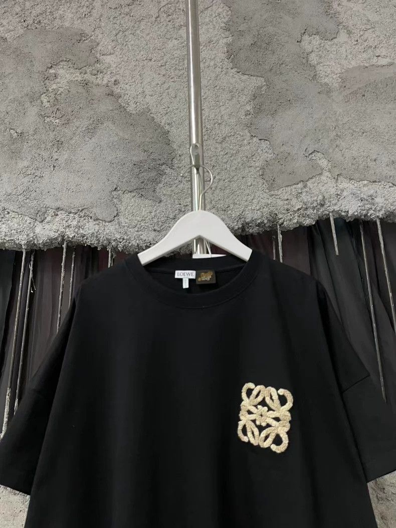 Loewe Loewe Short Sleeve Black Shirt-yf Size US M / EU 48-50 / 2 - 3 Thumbnail