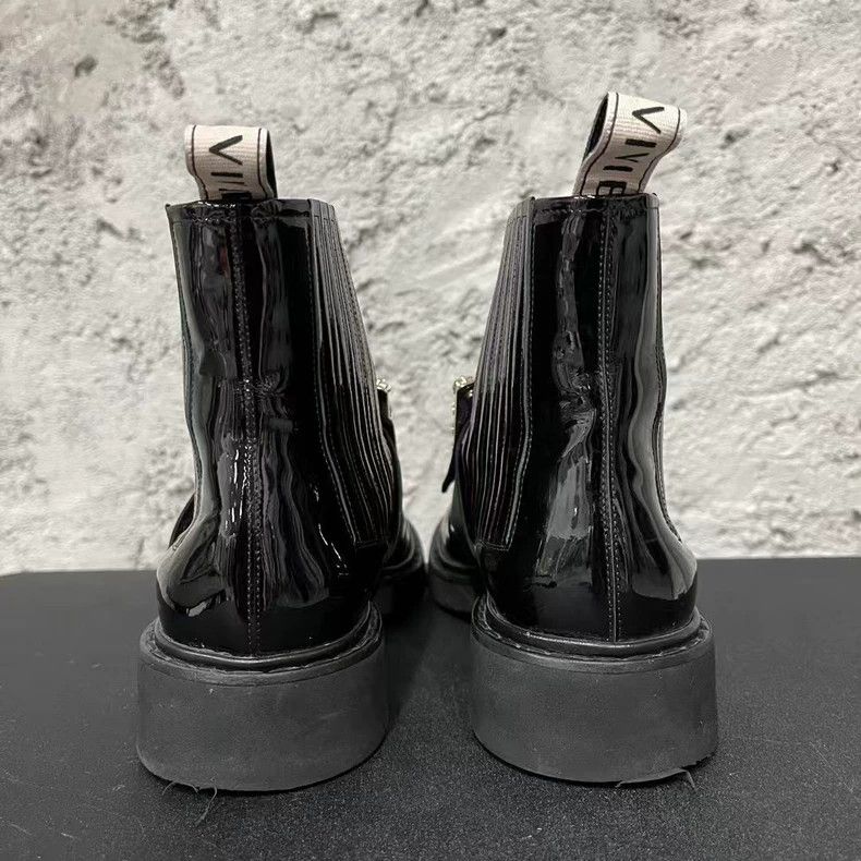 Roger Vivier Roger Vivier Black Ankle Boots with Buckle-yf Size US 6 / EU 39 - 3 Thumbnail