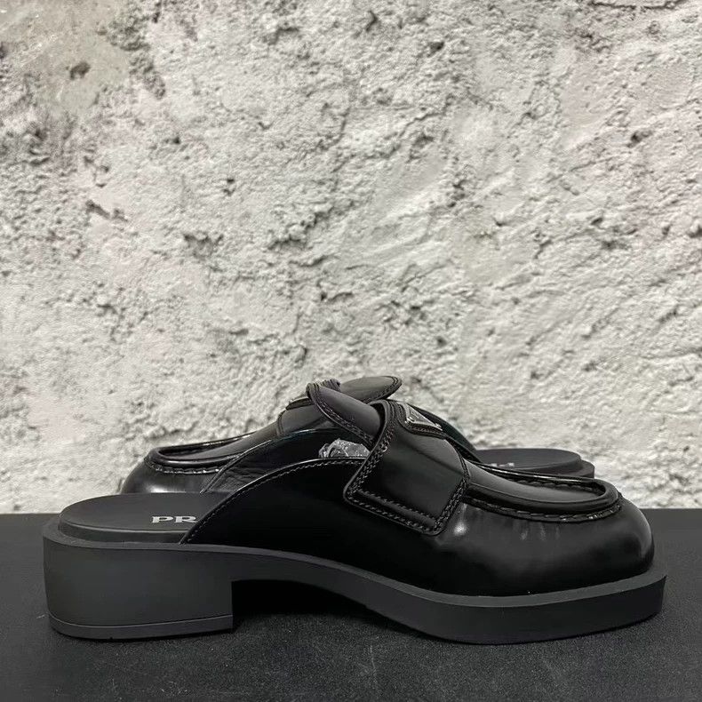 Prada Prada Triangular Logo Slip-On Shoes-yf Size US 7.5 / EU 40-41 - 4 Thumbnail