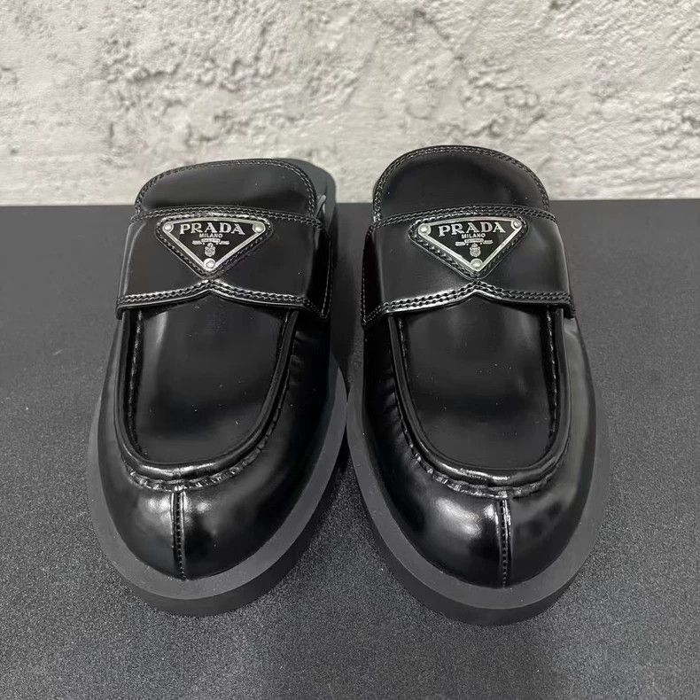Prada Prada Triangular Logo Slip-On Shoes-yf Size US 7.5 / EU 40-41 - 6 Thumbnail