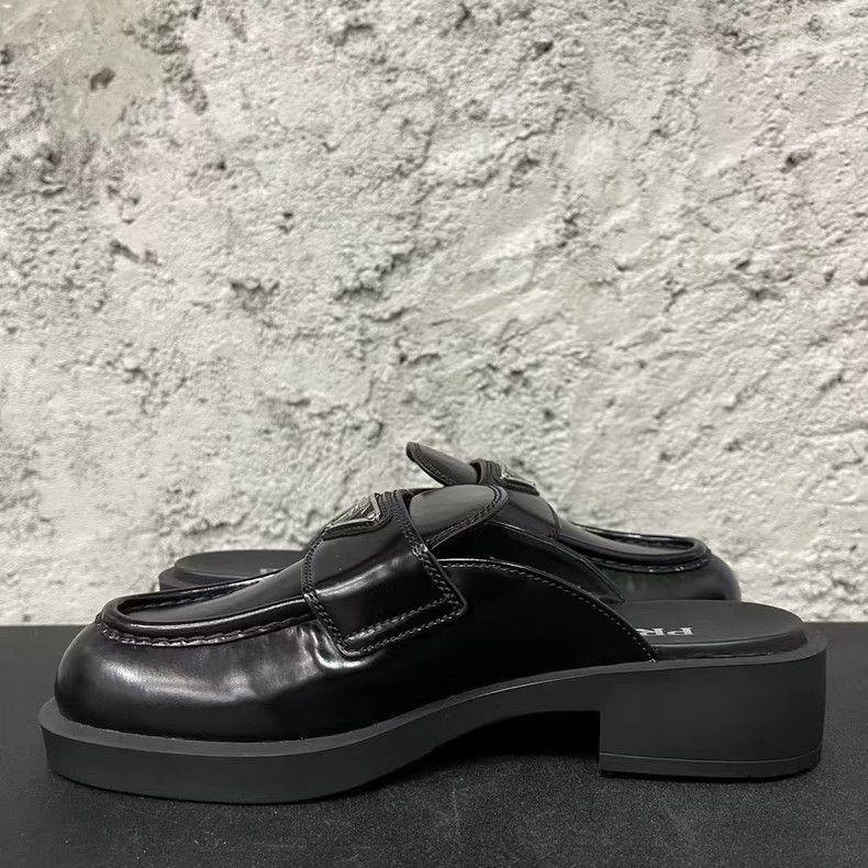 Prada Prada Triangular Logo Slip-On Shoes-yf Size US 7.5 / EU 40-41 - 5 Thumbnail