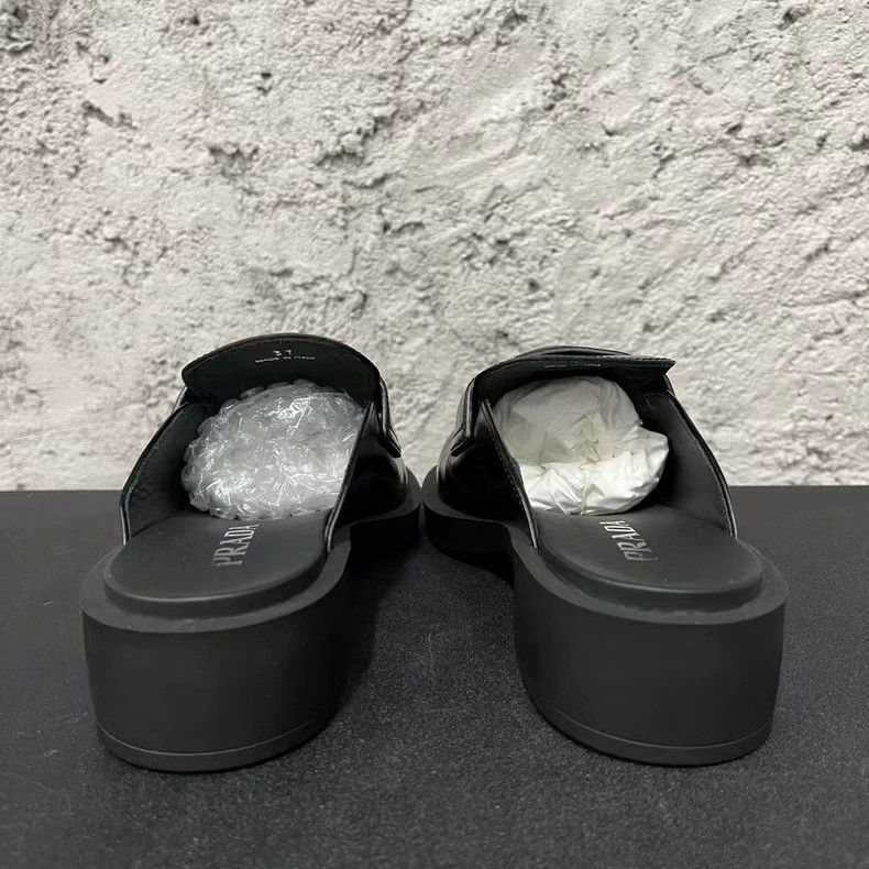 Prada Prada Triangular Logo Slip-On Shoes-yf Size US 7.5 / EU 40-41 - 3 Thumbnail