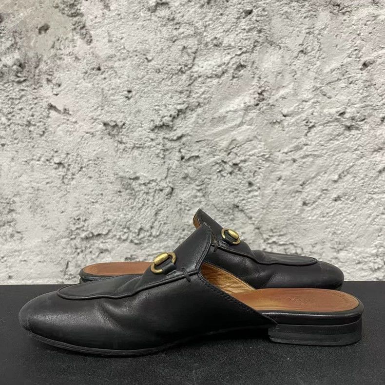 Gucci Gucci Black Slip-On Mules Size 36-yf Size US 5 / EU 37 - 5 Thumbnail
