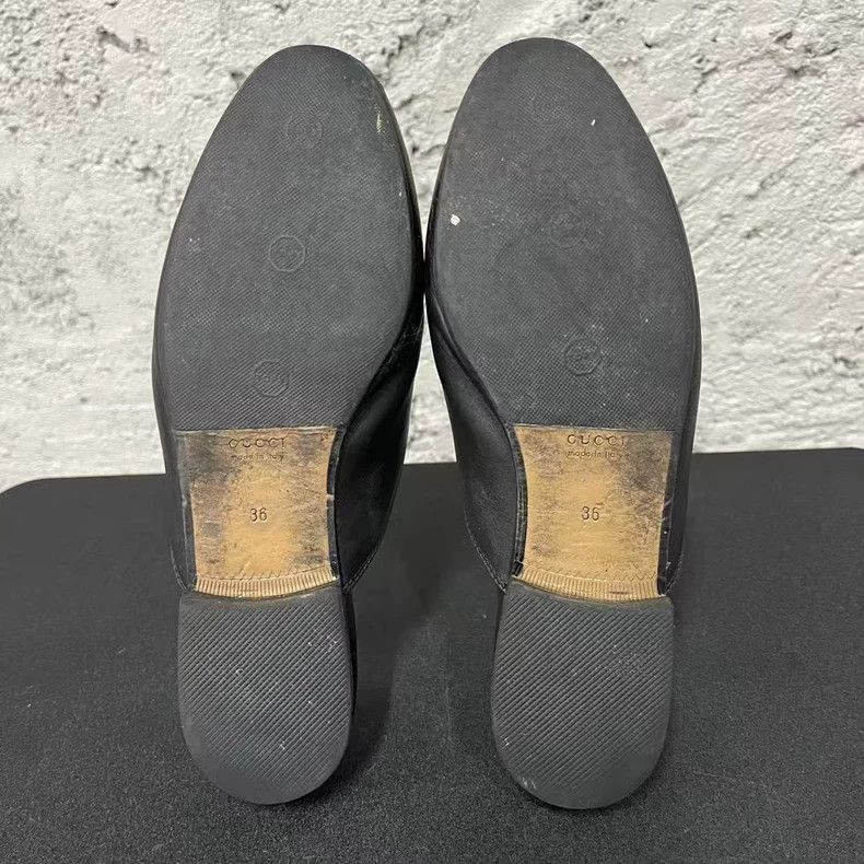 Gucci Gucci Black Slip-On Mules Size 36-yf Size US 5 / EU 37 - 7 Thumbnail