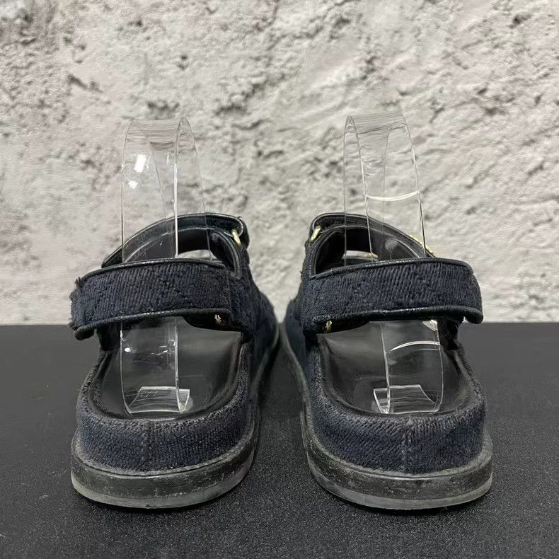Chanel Chanel Velcro Sandals Size 36-yf Size US 5.5 / EU 38 - 3 Thumbnail