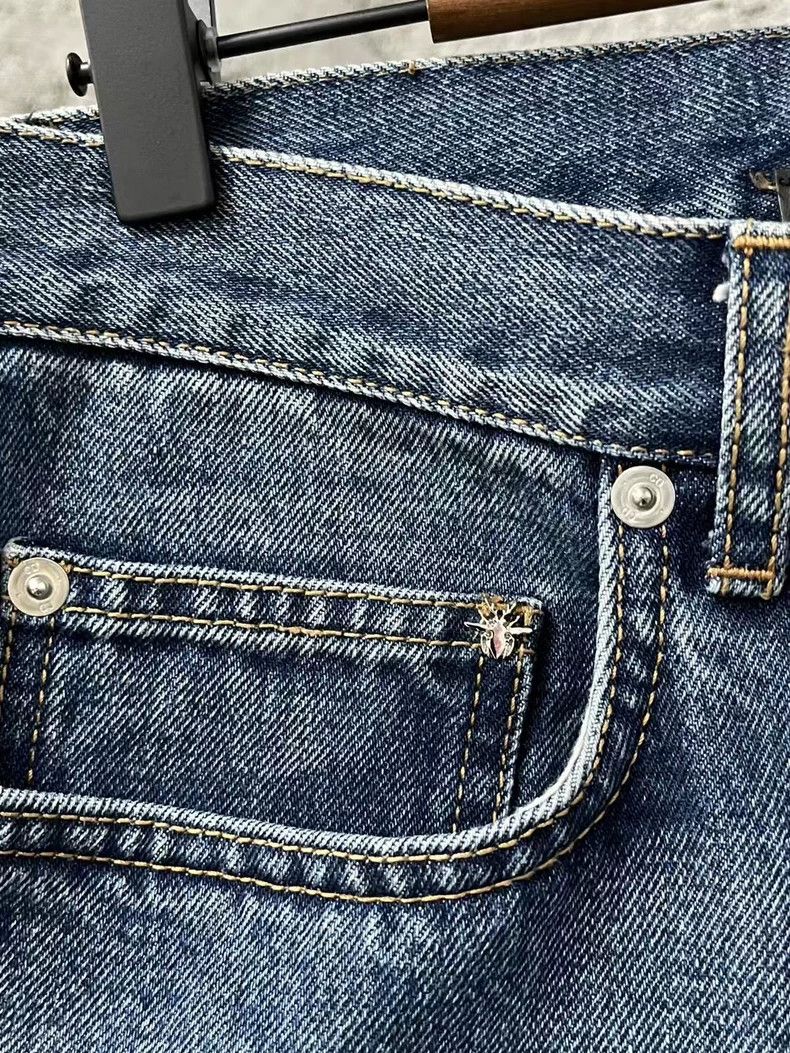 Dior Dior Blue Denim Jeans Size 31-yf Size US 31 - 5 Thumbnail