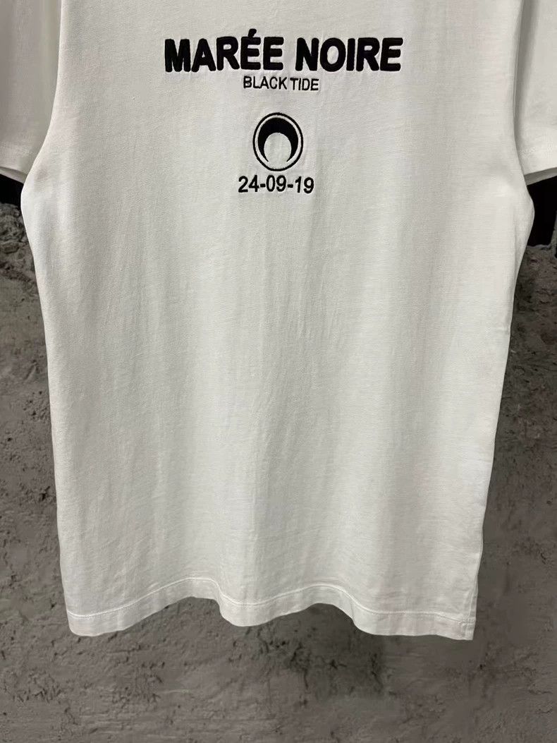 Marine Serre Marine Serre White Short Sleeve T-Shirt-yf Size US M / EU 48-50 / 2 - 4 Thumbnail