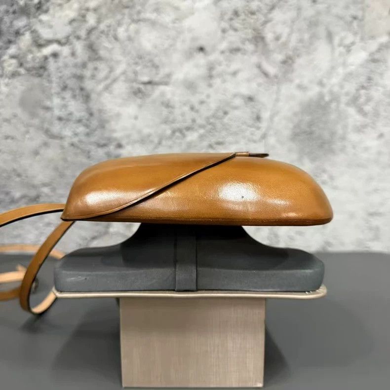 Lemaire Lemaire Saddle Bag with Strap-yf Size ONE SIZE - 6 Thumbnail