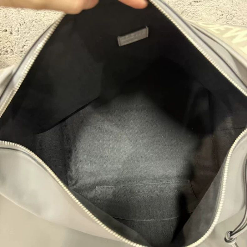 Loewe Loewe Cubi Bag in Gray Leather-yf Size ONE SIZE - 7 Thumbnail