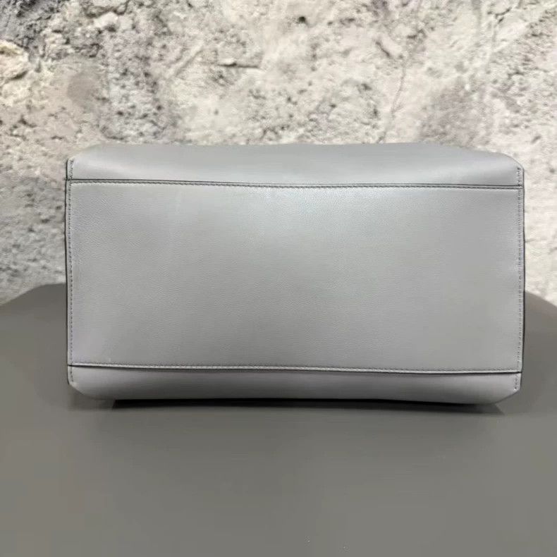 Loewe Loewe Cubi Bag in Gray Leather-yf Size ONE SIZE - 5 Thumbnail