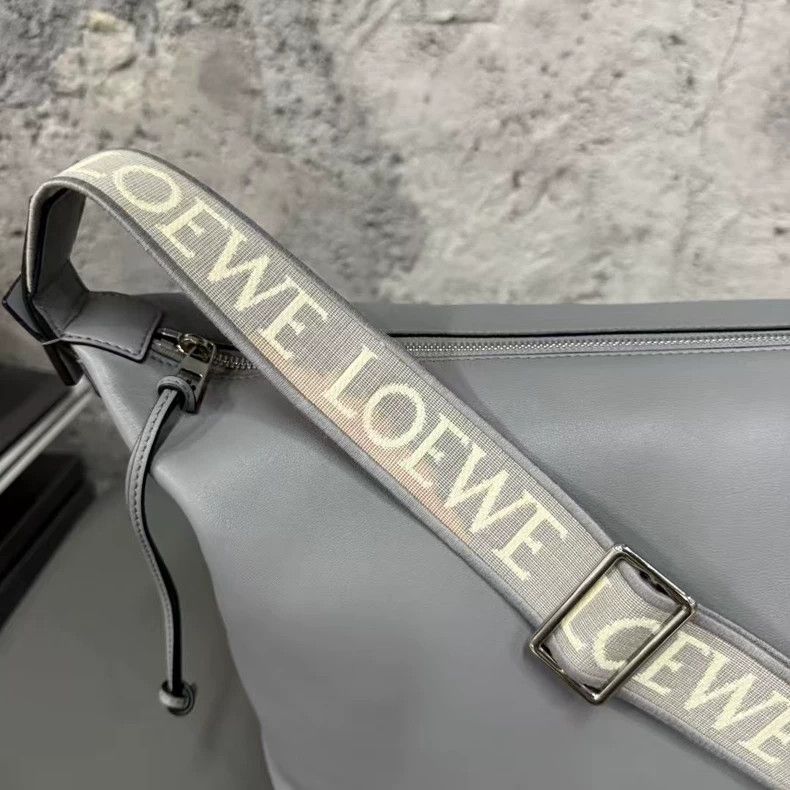 Loewe Loewe Cubi Bag in Gray Leather-yf Size ONE SIZE - 6 Thumbnail