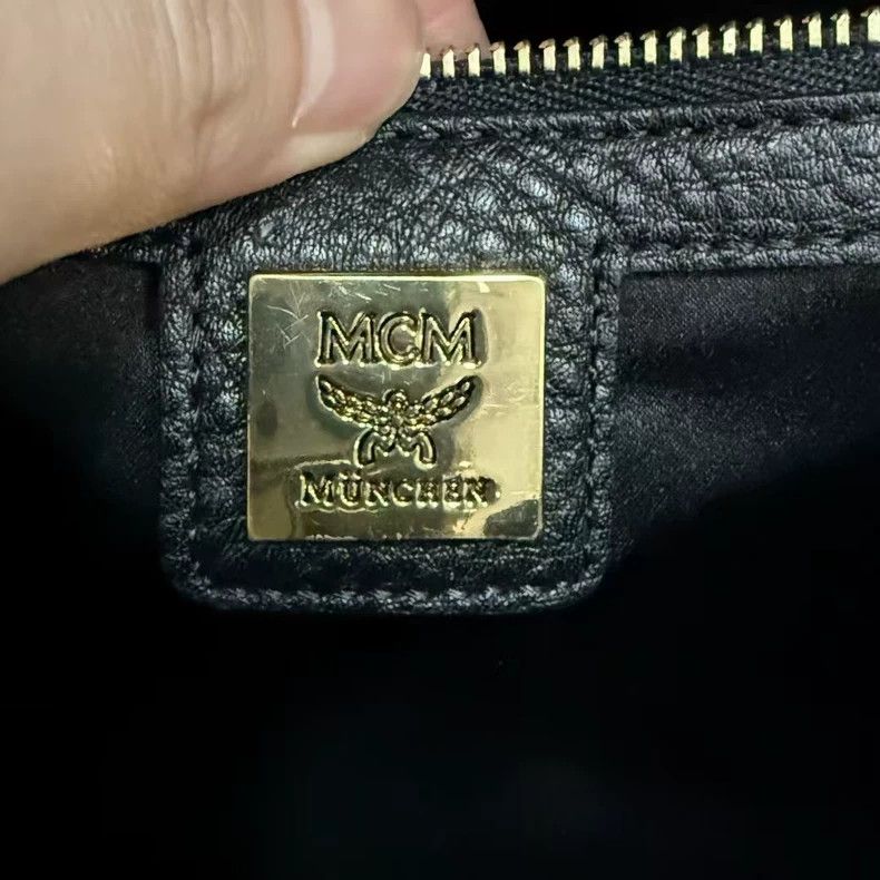 MCM MCM Studded Black Backpack-yf Size ONE SIZE - 9 Thumbnail