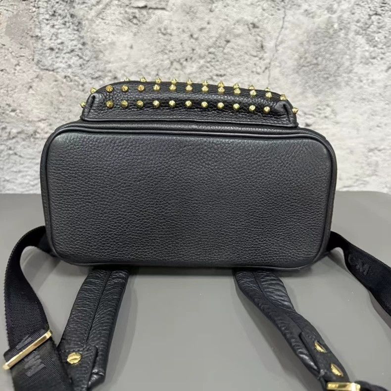 MCM MCM Studded Black Backpack-yf Size ONE SIZE - 6 Thumbnail