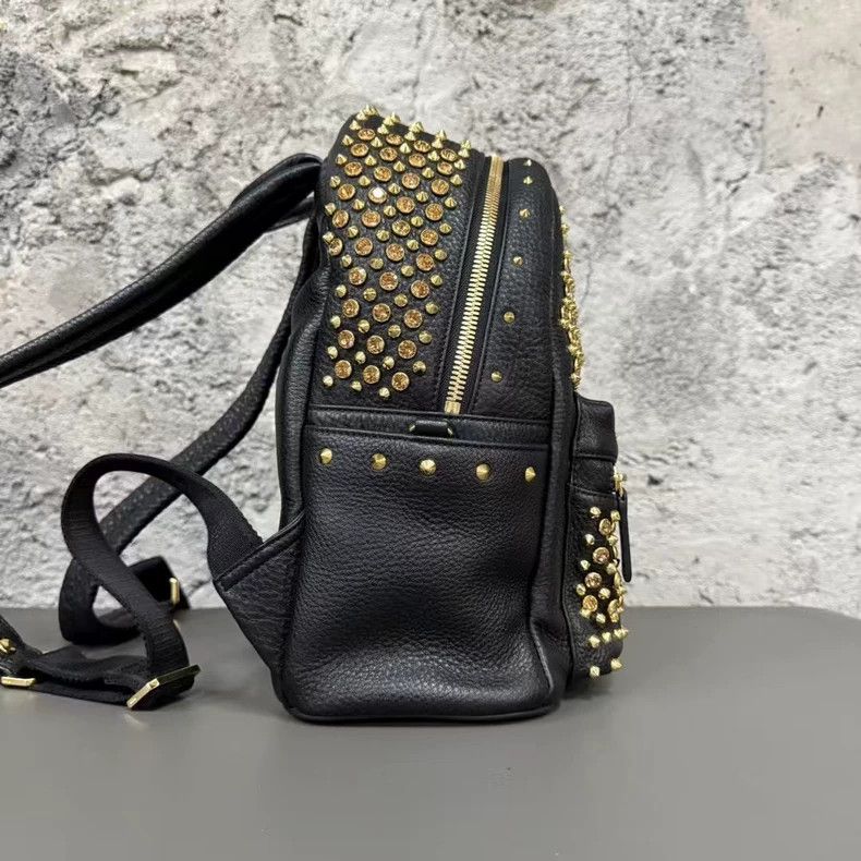 MCM MCM Studded Black Backpack-yf Size ONE SIZE - 5 Thumbnail