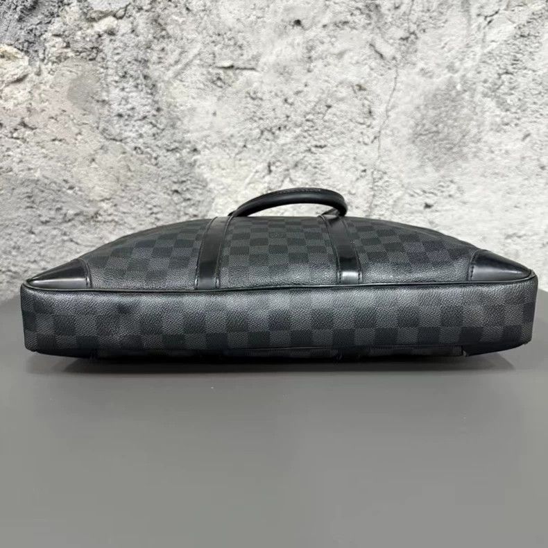 Louis Vuitton Louis Vuitton Black Checkerboard Document Bag-yf Size ONE SIZE - 9 Thumbnail