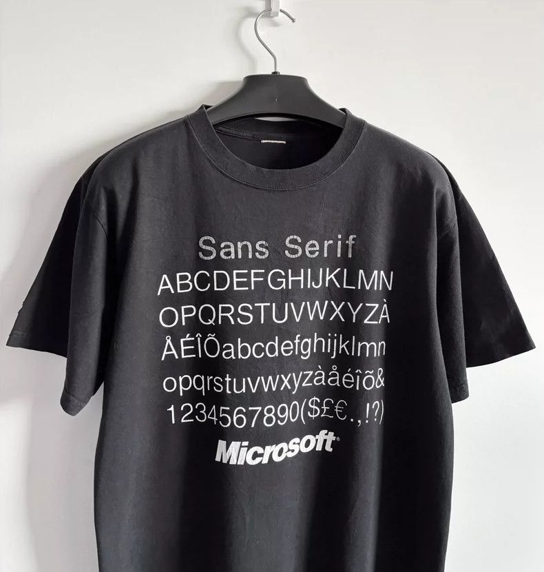 Vintage Vintage Microsoft Short Sleeve Tee Shirt-yf Size US L / EU 52-54 / 3 - 3 Thumbnail