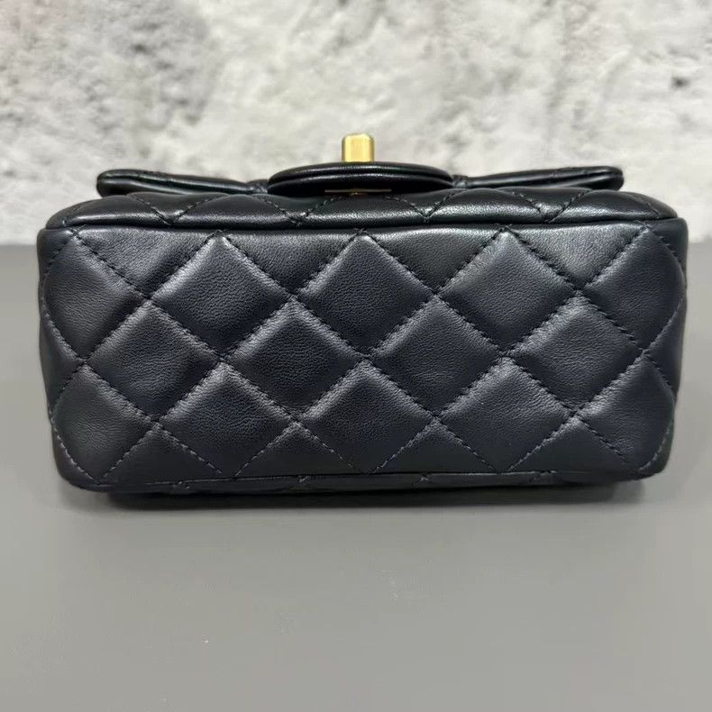 Chanel Chanel Black Quilted Small Bag-yf Size ONE SIZE - 6 Thumbnail