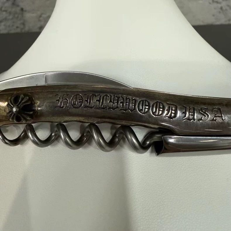Chrome Hearts Chrome Hearts Corkscrew with Leather Case-yf Size ONE SIZE - 6 Thumbnail