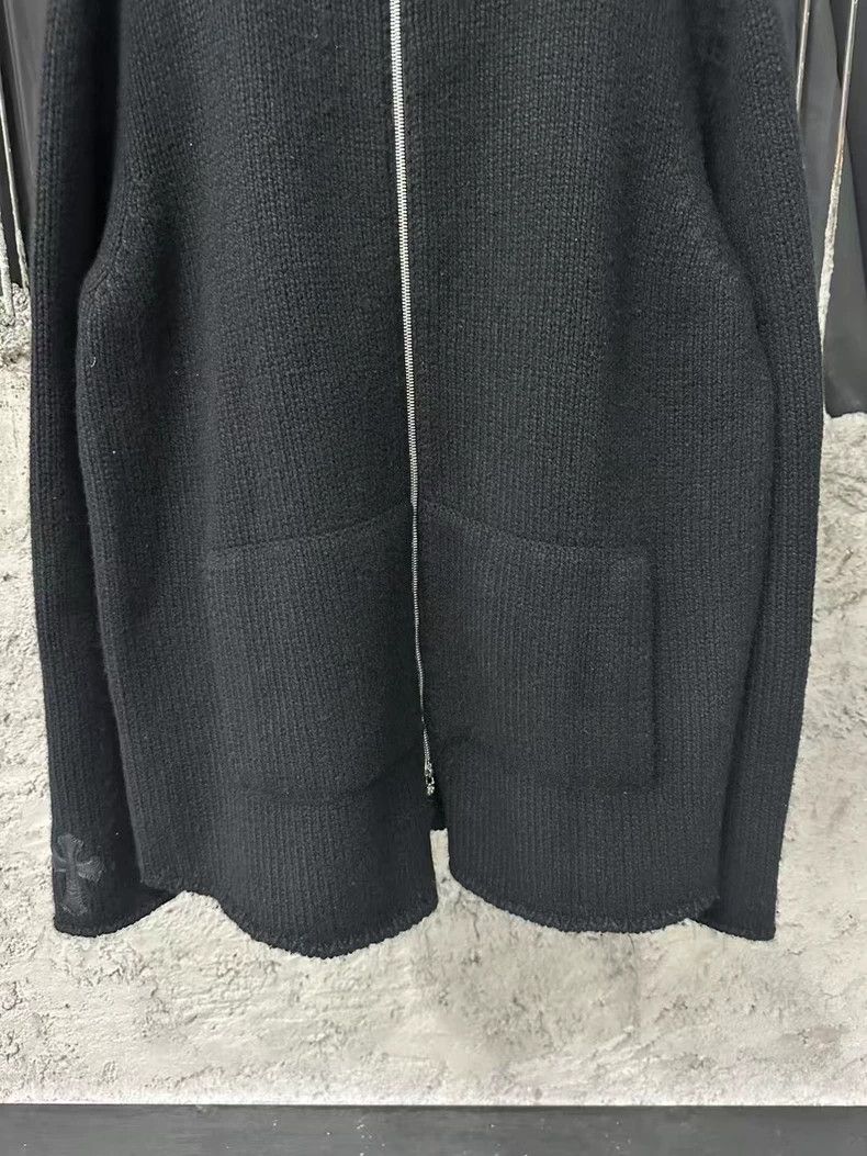 Chrome Hearts Chrome Hearts Wool Zip Up Jacket-yf Size US L / EU 52-54 / 3 - 4 Thumbnail