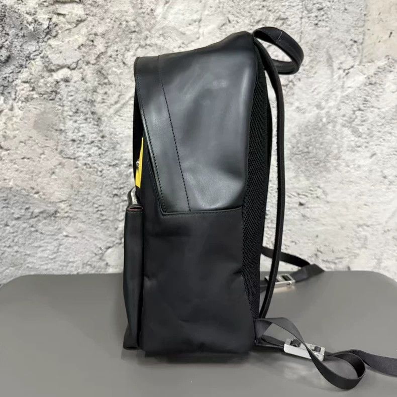 Fendi Fendi Backpack with Yellow Accents-yf Size ONE SIZE - 3 Thumbnail