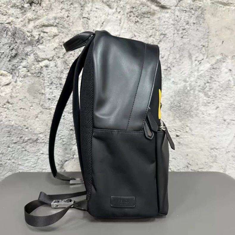 Fendi Fendi Backpack with Yellow Accents-yf Size ONE SIZE - 4 Thumbnail