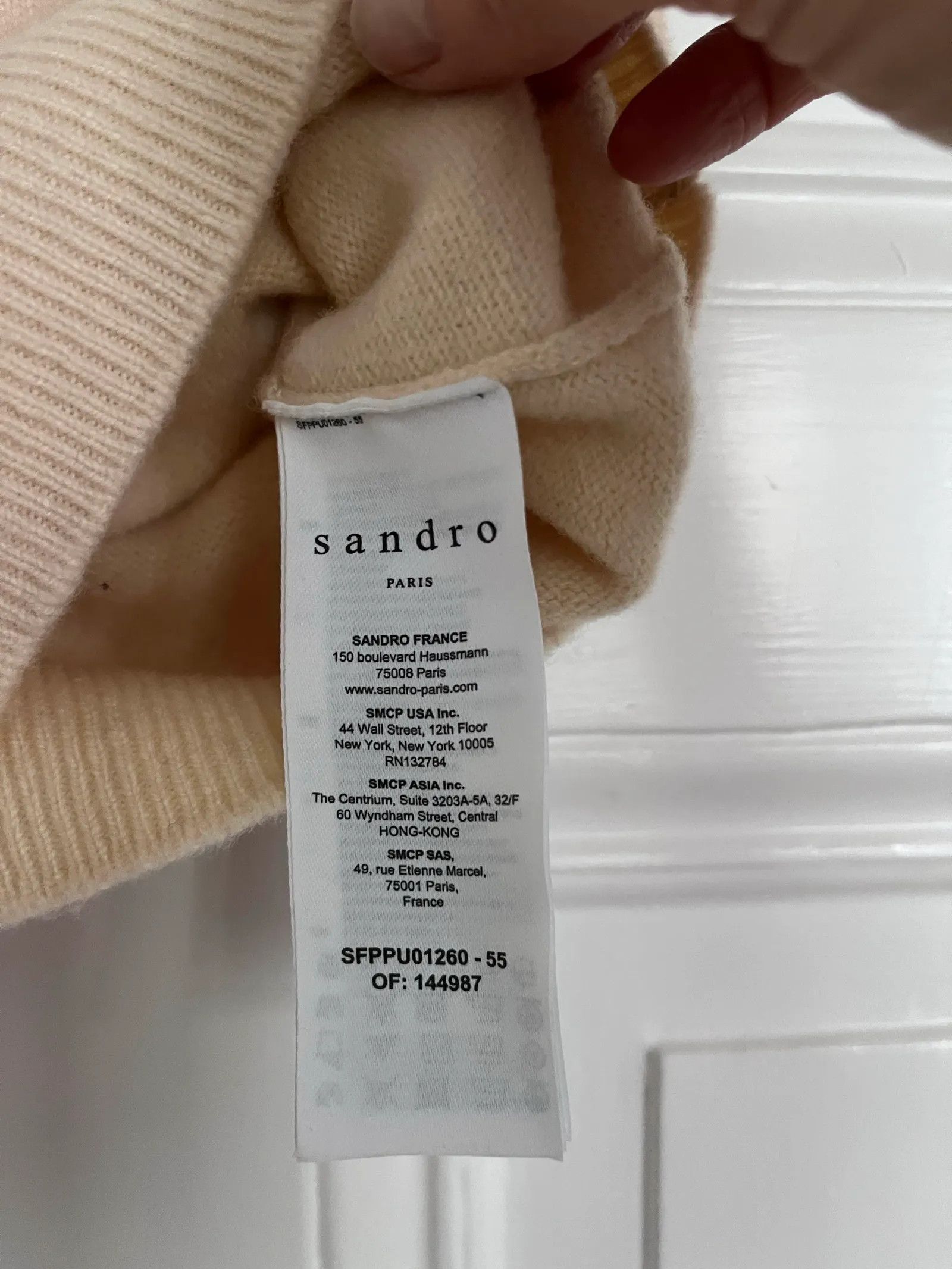 Sandro Sandro Top Size M / US 6-8 / IT 42-44 - 4 Thumbnail