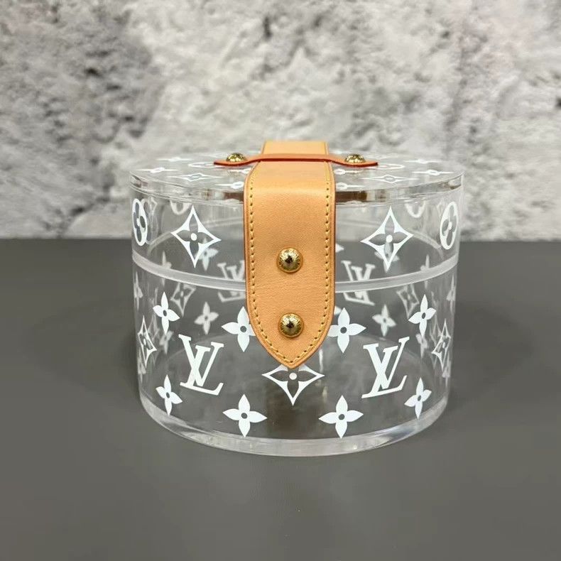 Louis Vuitton Louis Vuitton Acrylic Box with Leather Strap-yf Size ONE SIZE - 3 Thumbnail