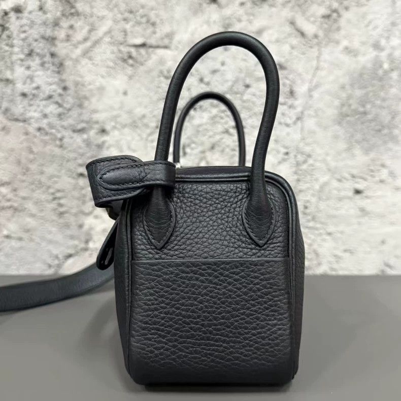 Hermes hermes minilindy bag in black color-yf Size ONE SIZE - 4 Thumbnail