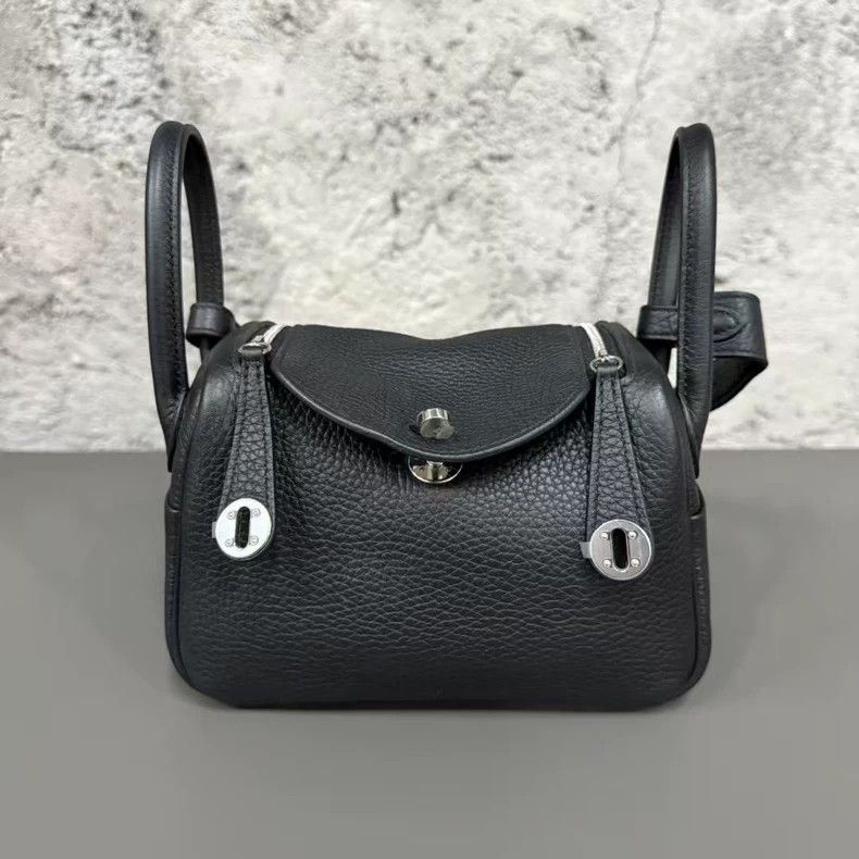 Hermes hermes minilindy bag in black color-yf Size ONE SIZE - 2 Thumbnail