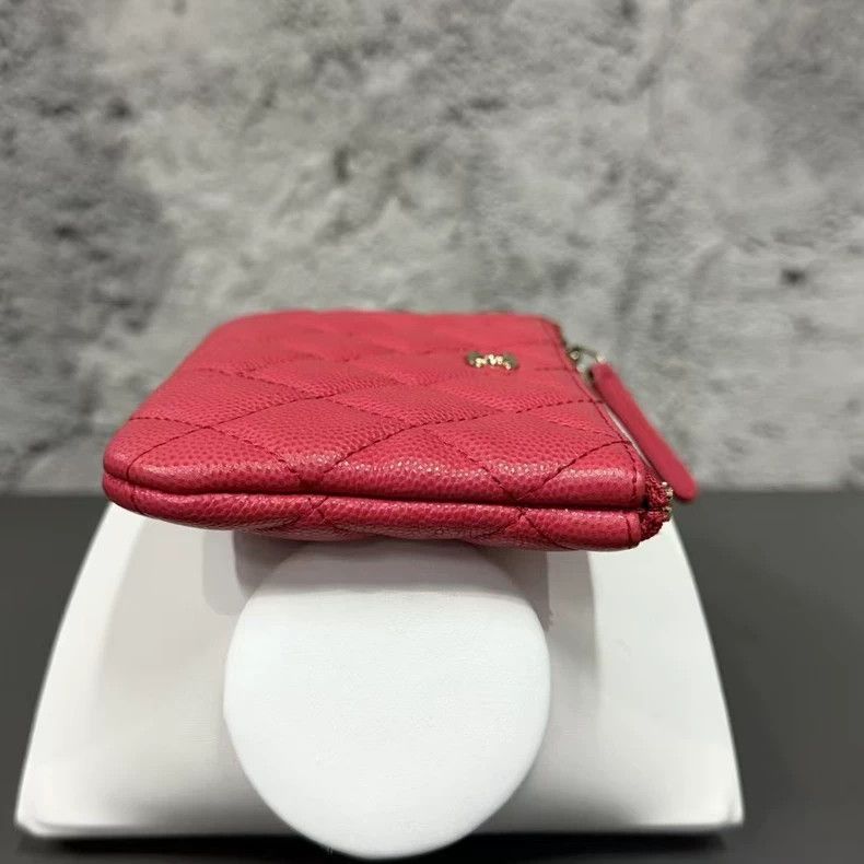 Chanel Chanel Wallet in Pink Leather with Quilting-yf Size ONE SIZE - 4 Thumbnail