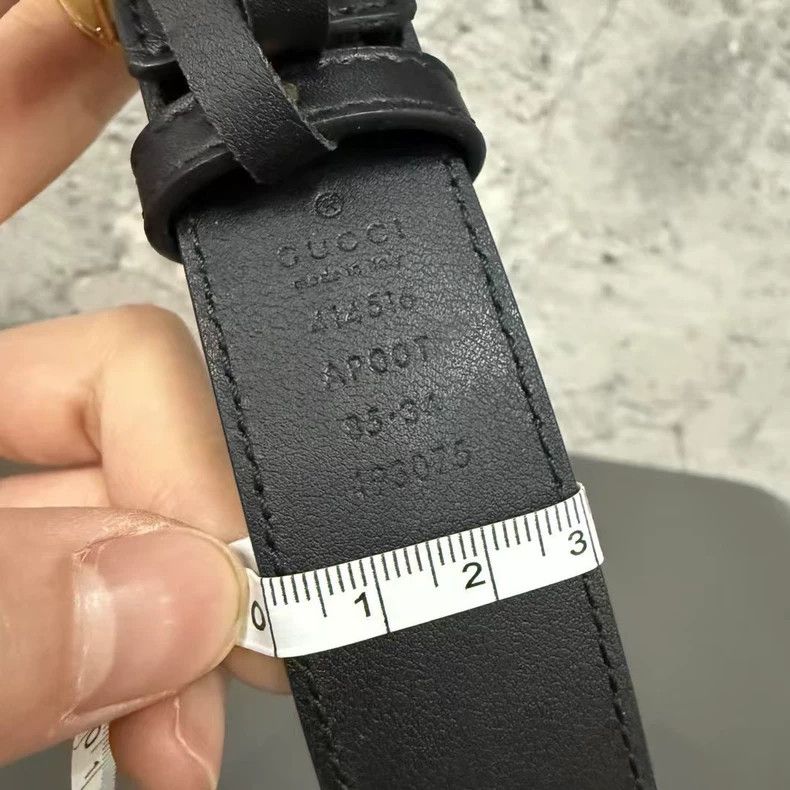 Gucci Gucci Belt with Signature GG Buckle-yf Size ONE SIZE - 4 Thumbnail