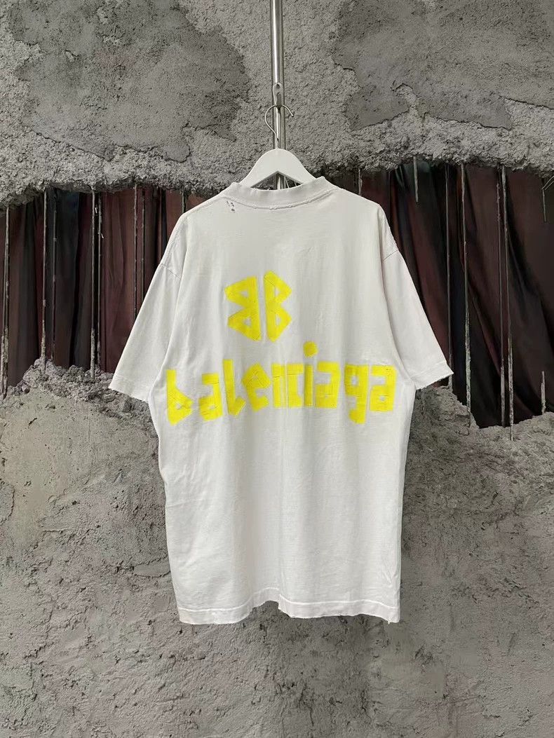 Balenciaga Balenciaga Short Sleeve T-Shirt-yf Size US XXS / EU 40 - 2 Thumbnail