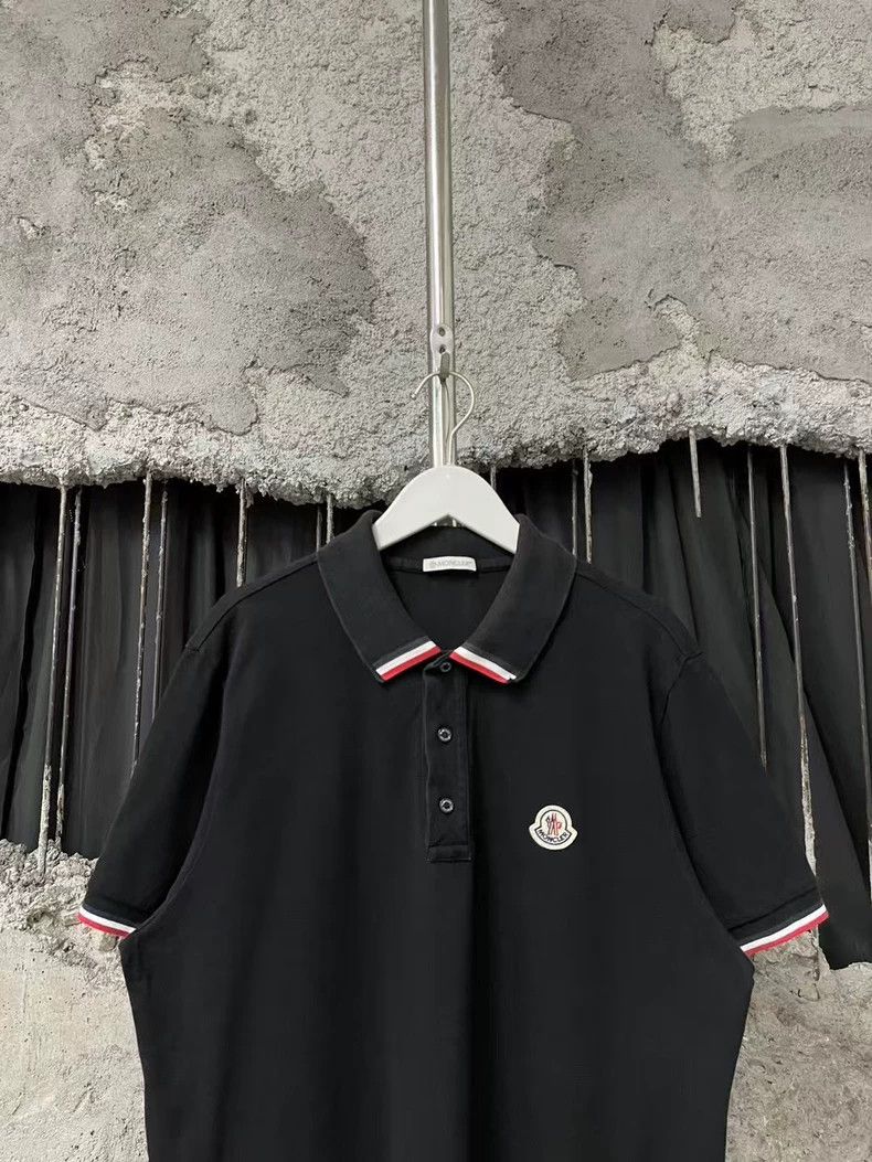 Moncler Moncler Short Sleeve Polo Shirt L Size-yf Size US L / EU 52-54 / 3 - 3 Thumbnail