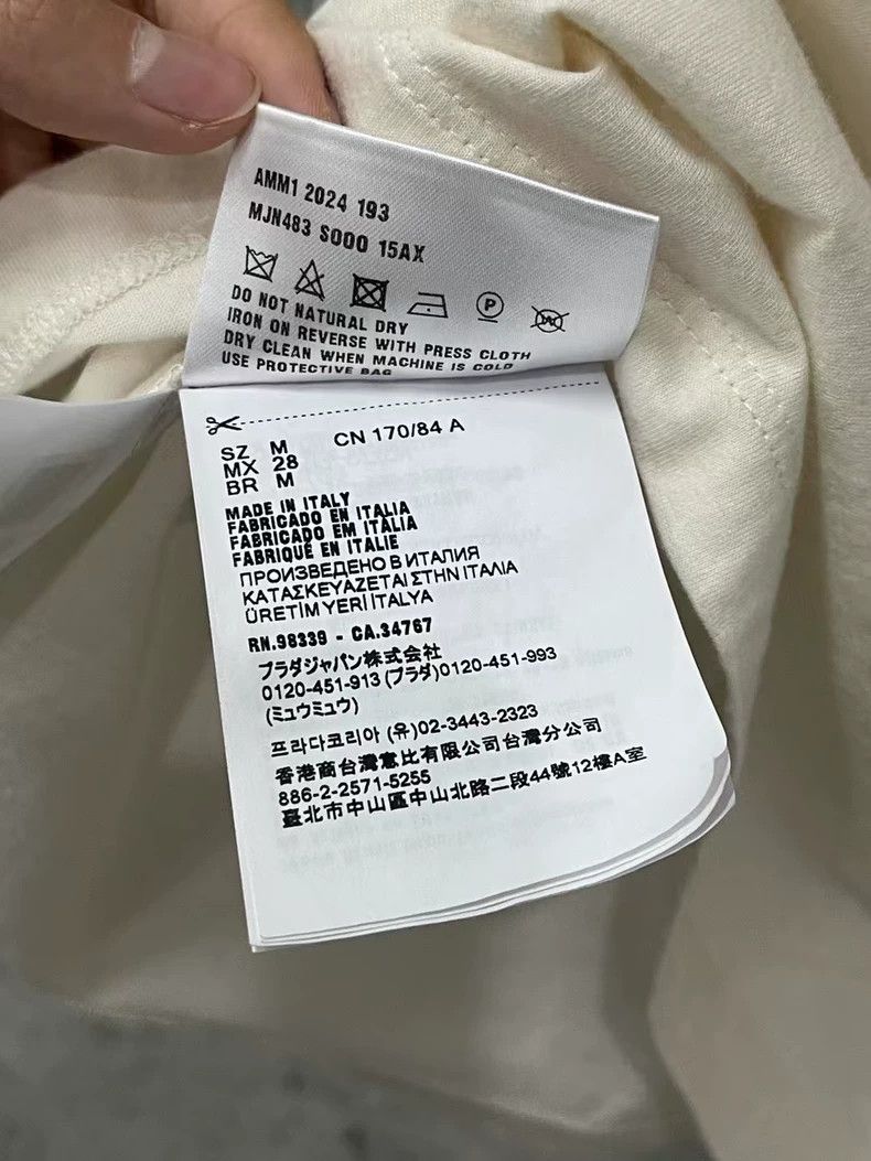 Miu Miu MiuMiu Short Sleeve Top Size Medium-yf Size US M / EU 48-50 / 2 - 7 Thumbnail
