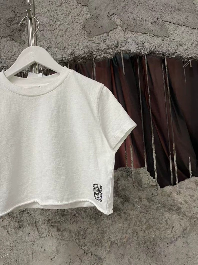 Chrome Hearts Chrome Hearts Short Sleeve Cropped T-Shirt-yf Size US M / EU 48-50 / 2 - 4 Thumbnail