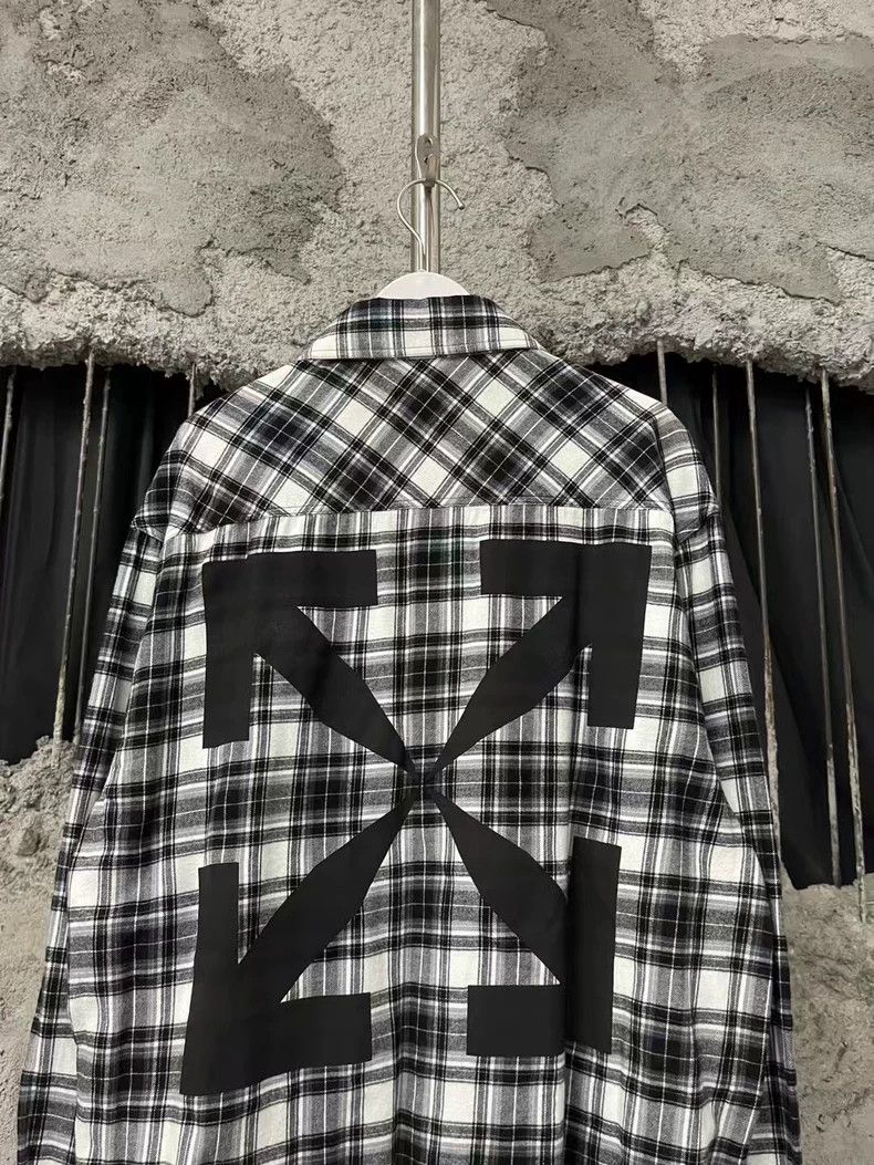 Off-White Off White Plaid Long Sleeve Shirt XL-yf Size US XL / EU 56 / 4 - 3 Thumbnail