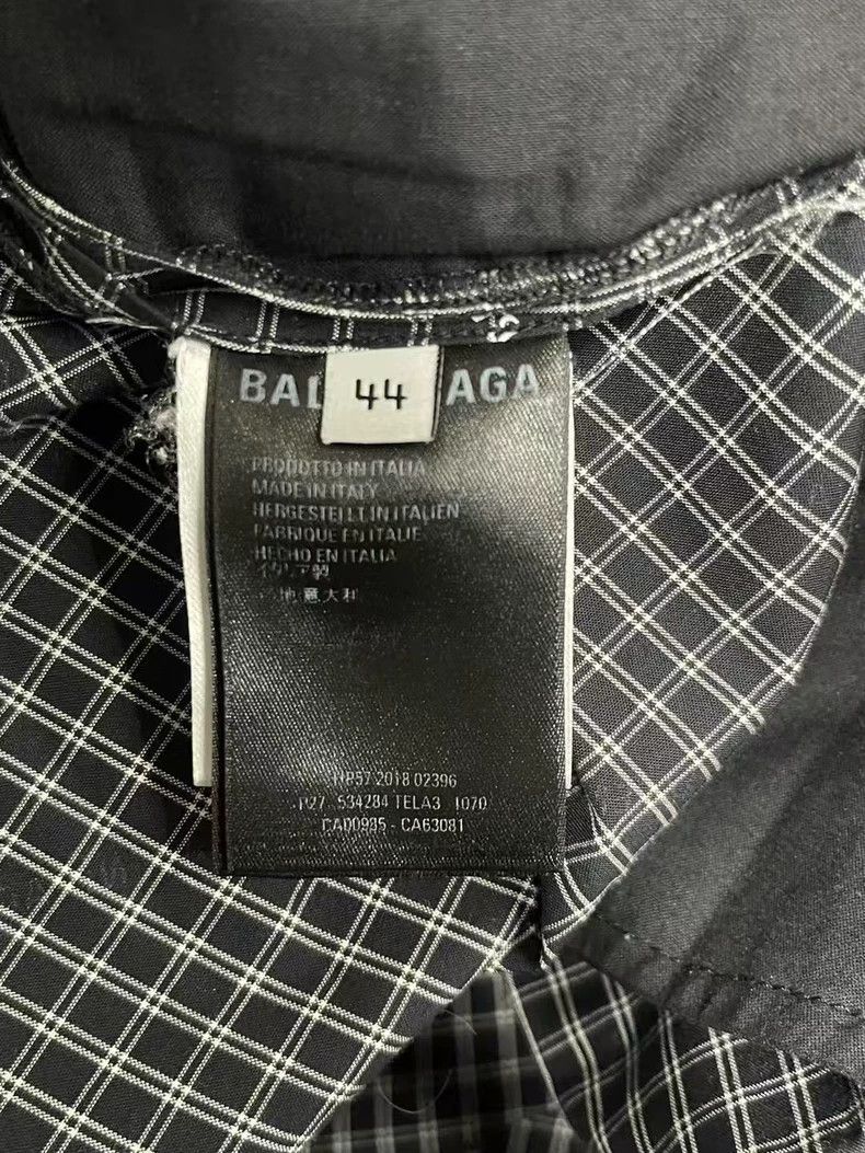 Balenciaga Balenciaga Long Pants Gingham Pattern 44-yf Size US 44 / EU 60 - 6 Thumbnail