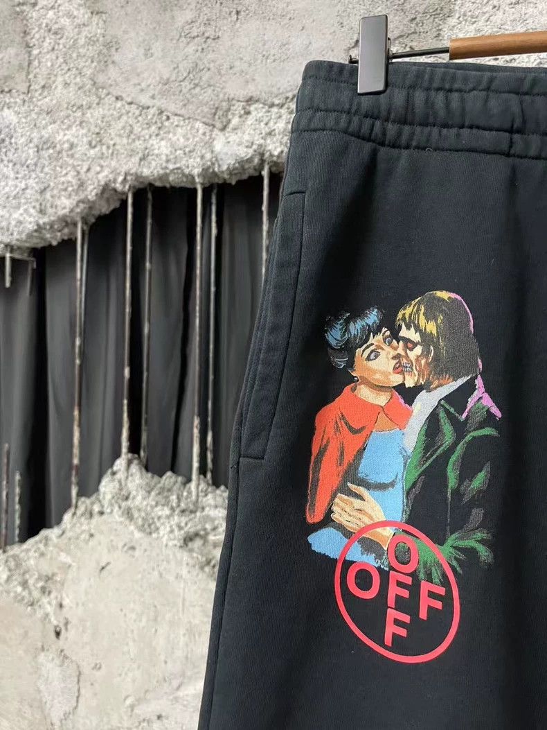 Off-White Off-White Graphic Casual Shorts for Men-yf Size US 27 - 5 Thumbnail