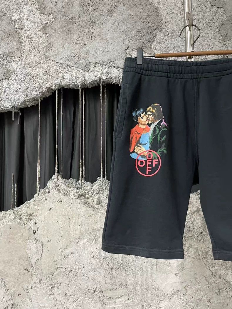Off-White Off-White Graphic Casual Shorts for Men-yf Size US 27 - 3 Thumbnail