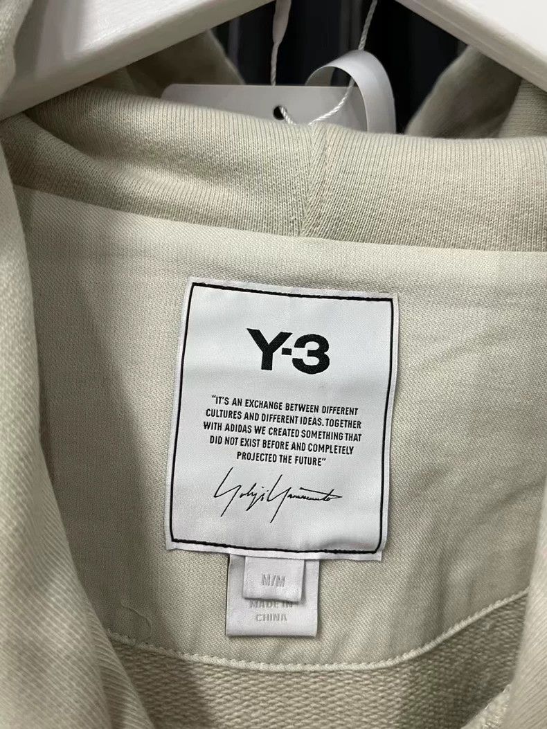 Yohji Yamamoto Y3 Hooded Sweatshirt by Yohji Yamamoto-yf Size US M / EU 48-50 / 2 - 6 Thumbnail