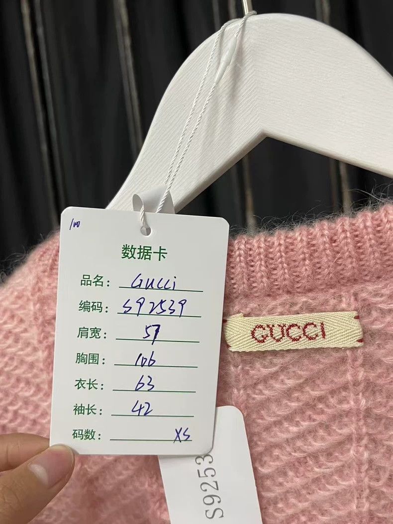 Gucci Gucci Pink Wool Sweater with Animal Design-yf Size US XS / EU 42 / 0 - 7 Thumbnail