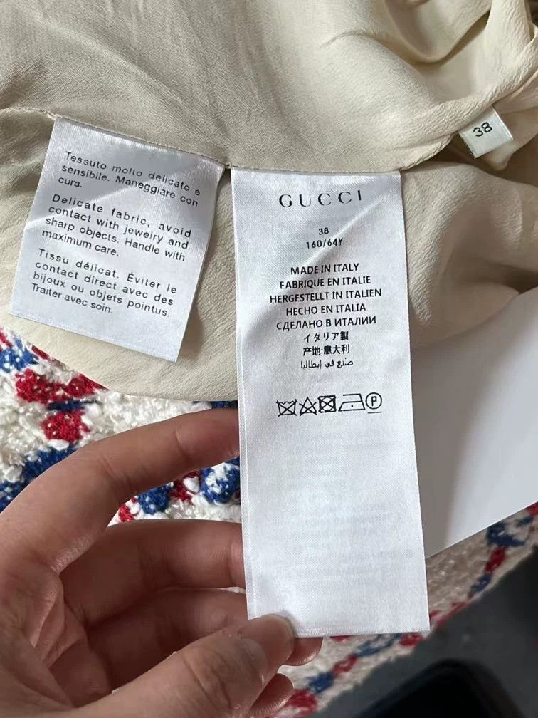 Gucci Gucci Blue Red Patterned Tweed Shorts-yf Size US 38 / EU 54 - 4 Thumbnail