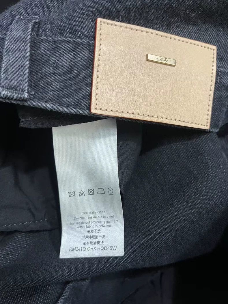 Louis Vuitton Louis Vuitton Black Gray Embossed Pants-yf Size US 30 / EU 46 - 7 Thumbnail