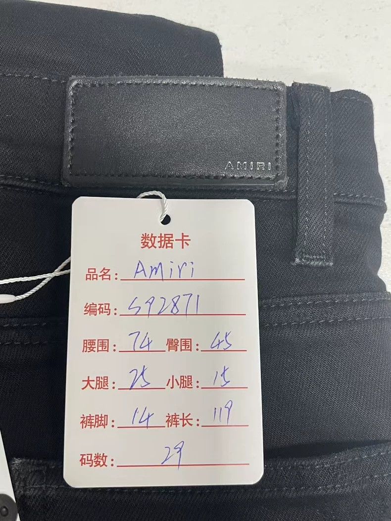 Amiri Amiri MX1 Black Patchwork Denim Pants-yf Size US 29 - 9 Thumbnail