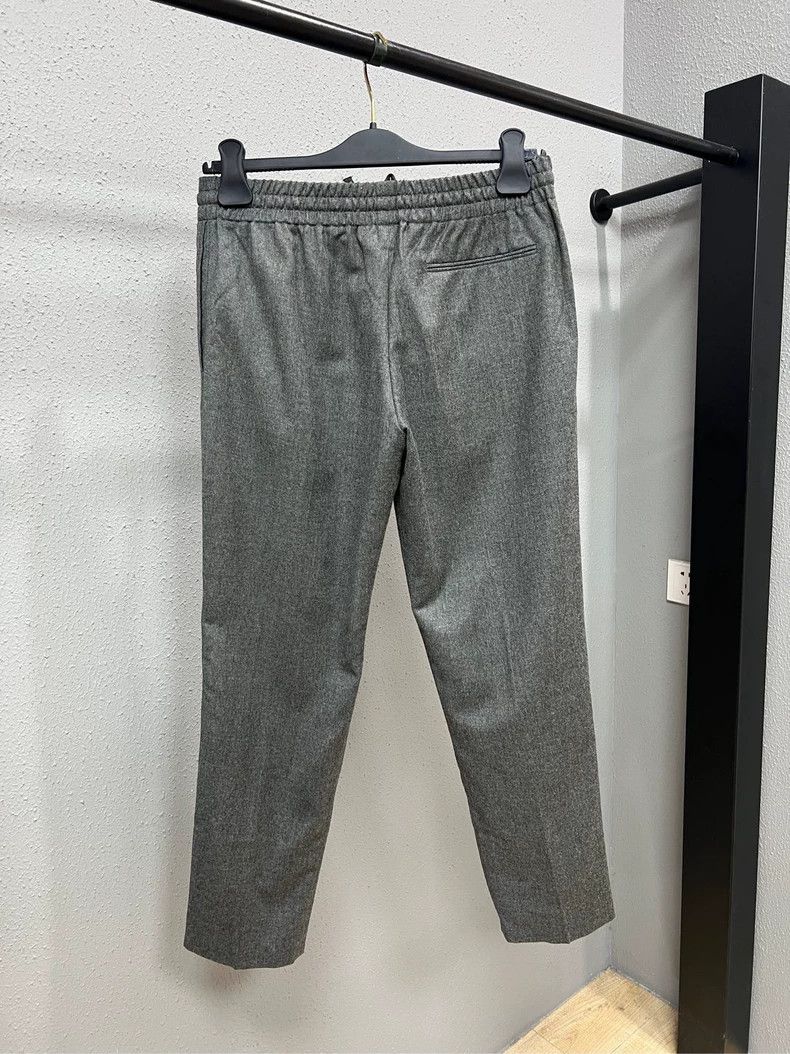 Valentino Valentino Grey Wool Trousers Size 40-yf Size US 40 / EU 56 - 2 Thumbnail